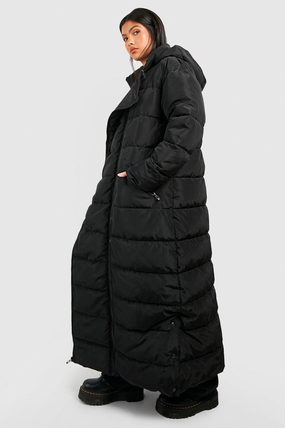 Women's Maternity Pre & Postpartum 3 In 1 Puffer Coat With Extender