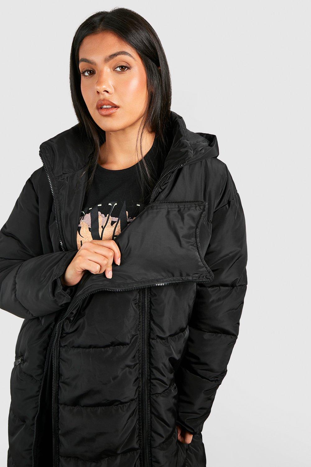 Maternite Doudoune de grossesse longue 3 en 1 boohoo FR