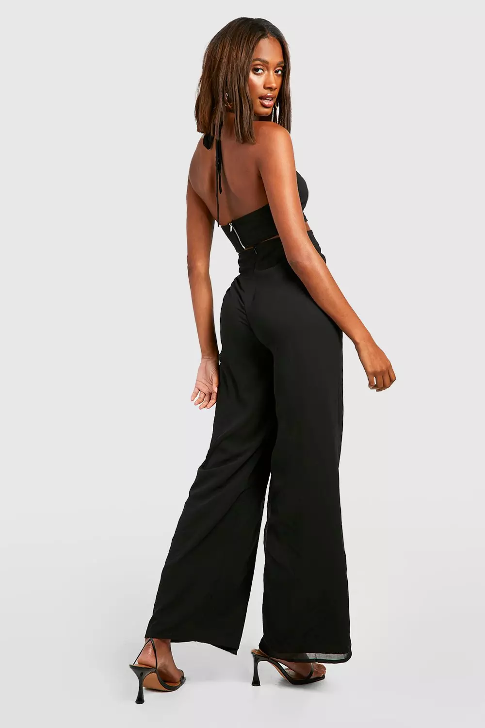 Cut out wide leg jumpsuit online