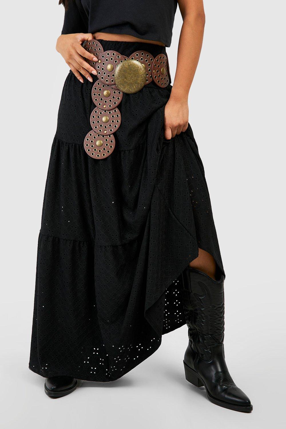 Gypsy skirt clearance boohoo