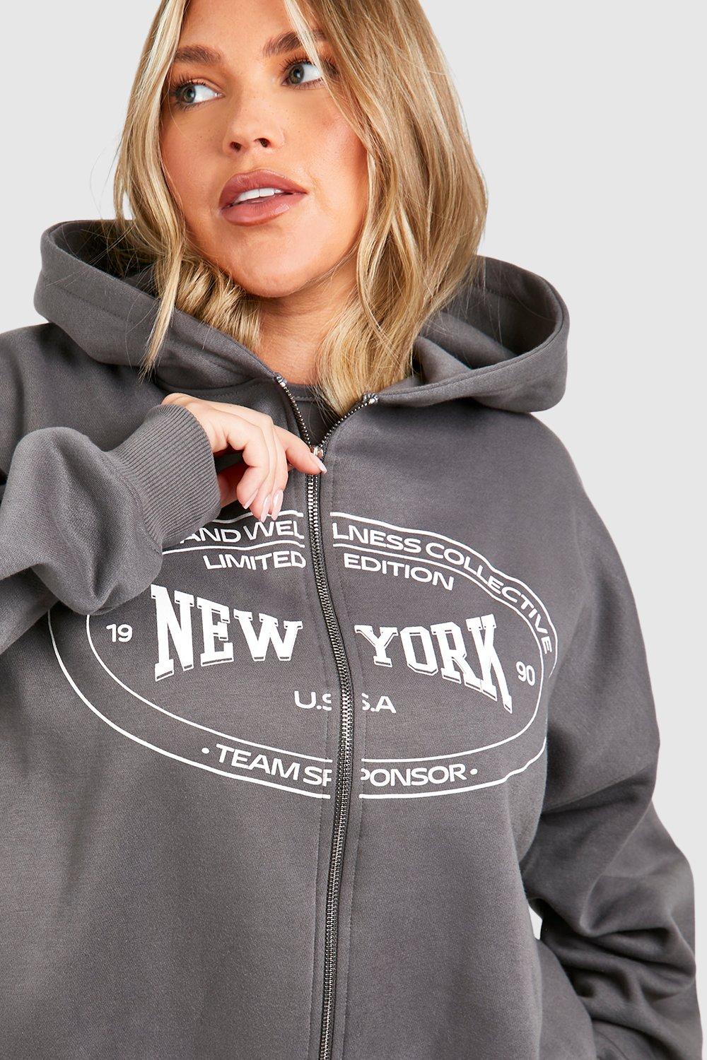 NEW YORK ZIP-UP HOODIE