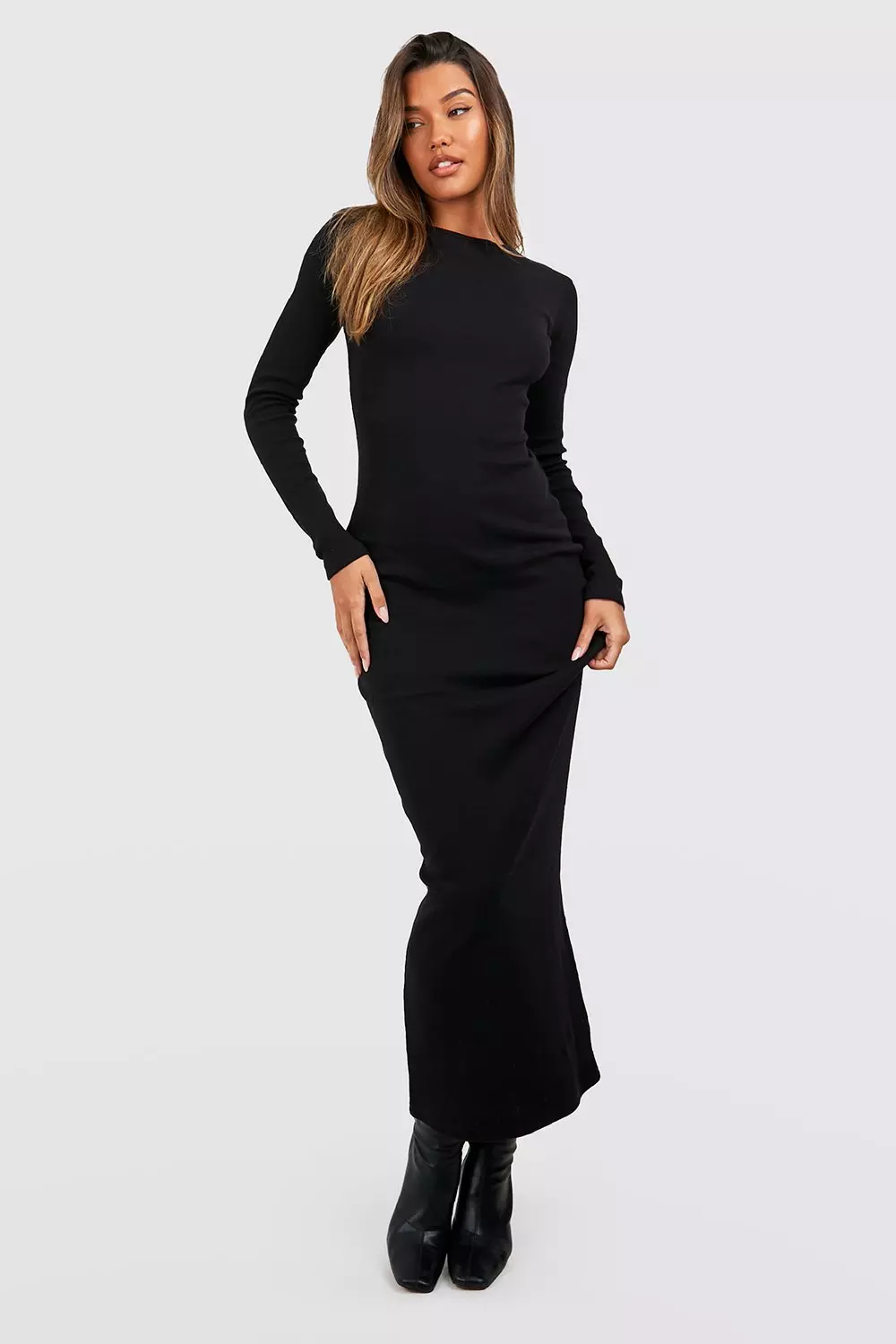 美品　AMATERAS long sleeve maxi dress Wear and Go Long Sleeve Maxi Dress / 松葉(khaki) – AMATERASJAPAN