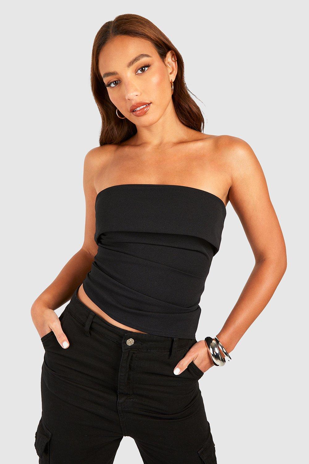 Tall Fold Over Tube Top