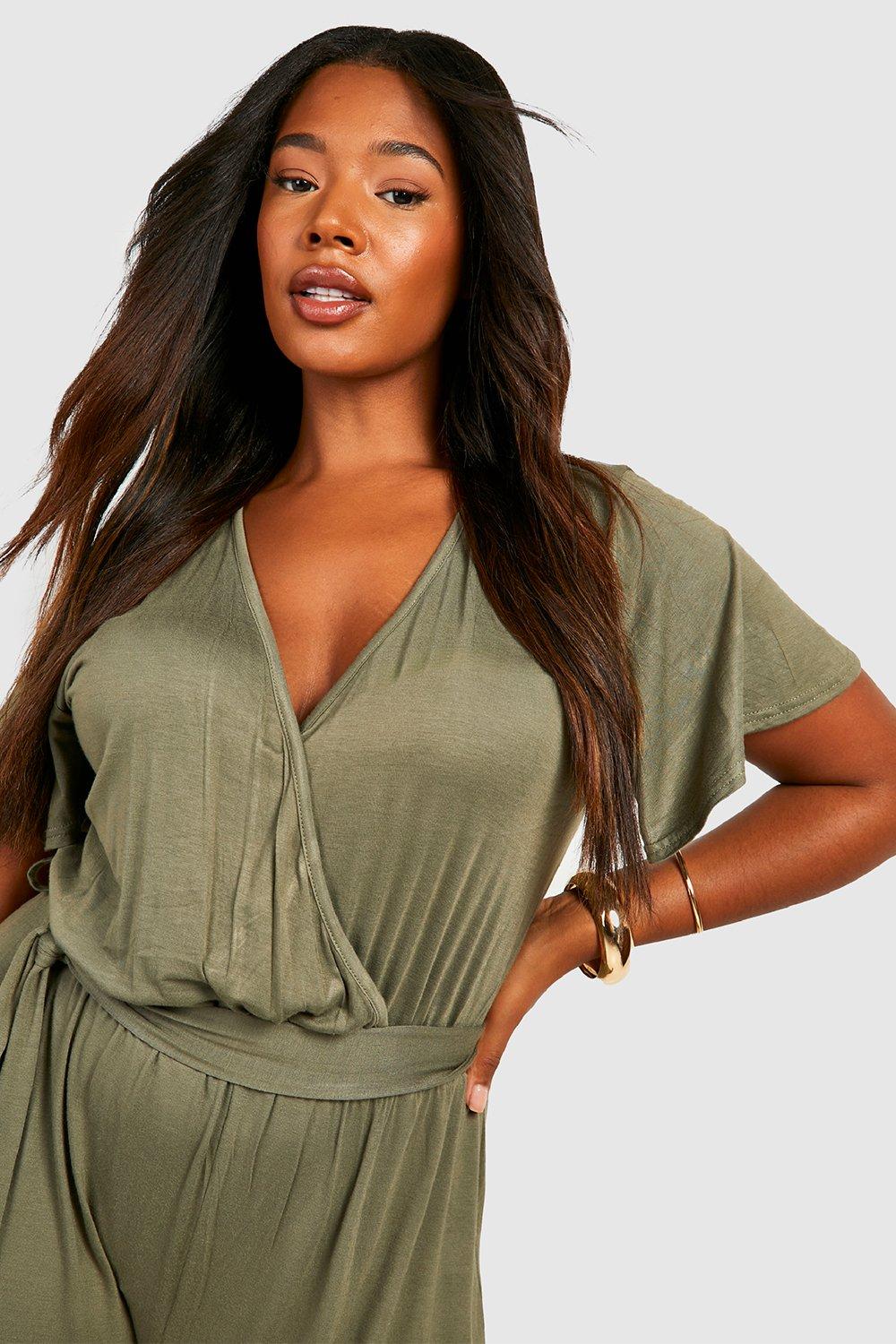 Olive sale green romper