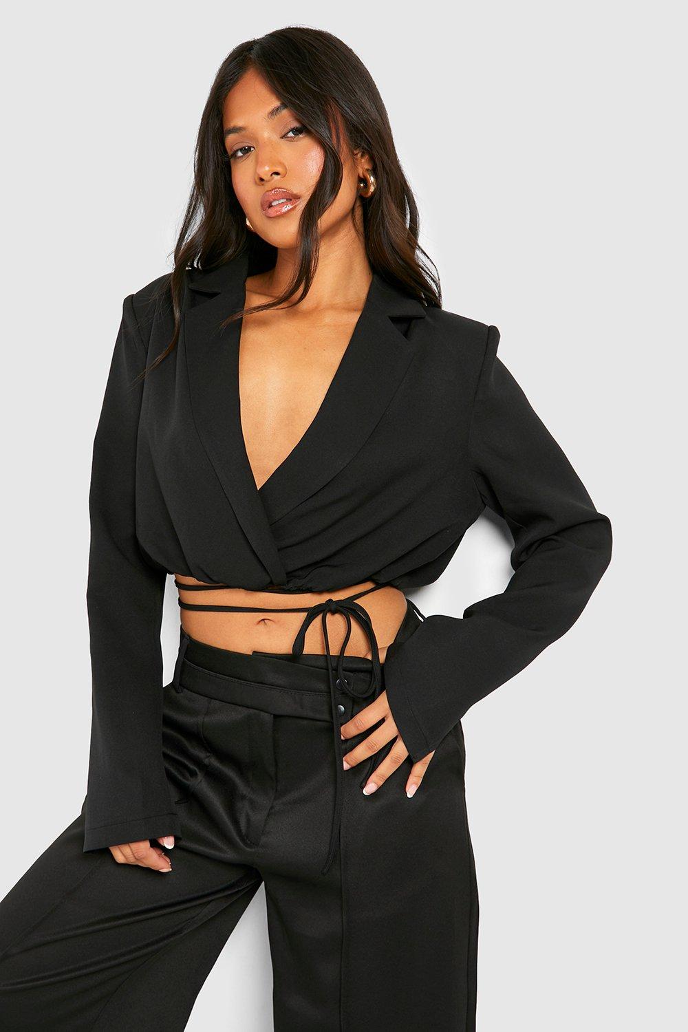 Petite deals wrap jacket