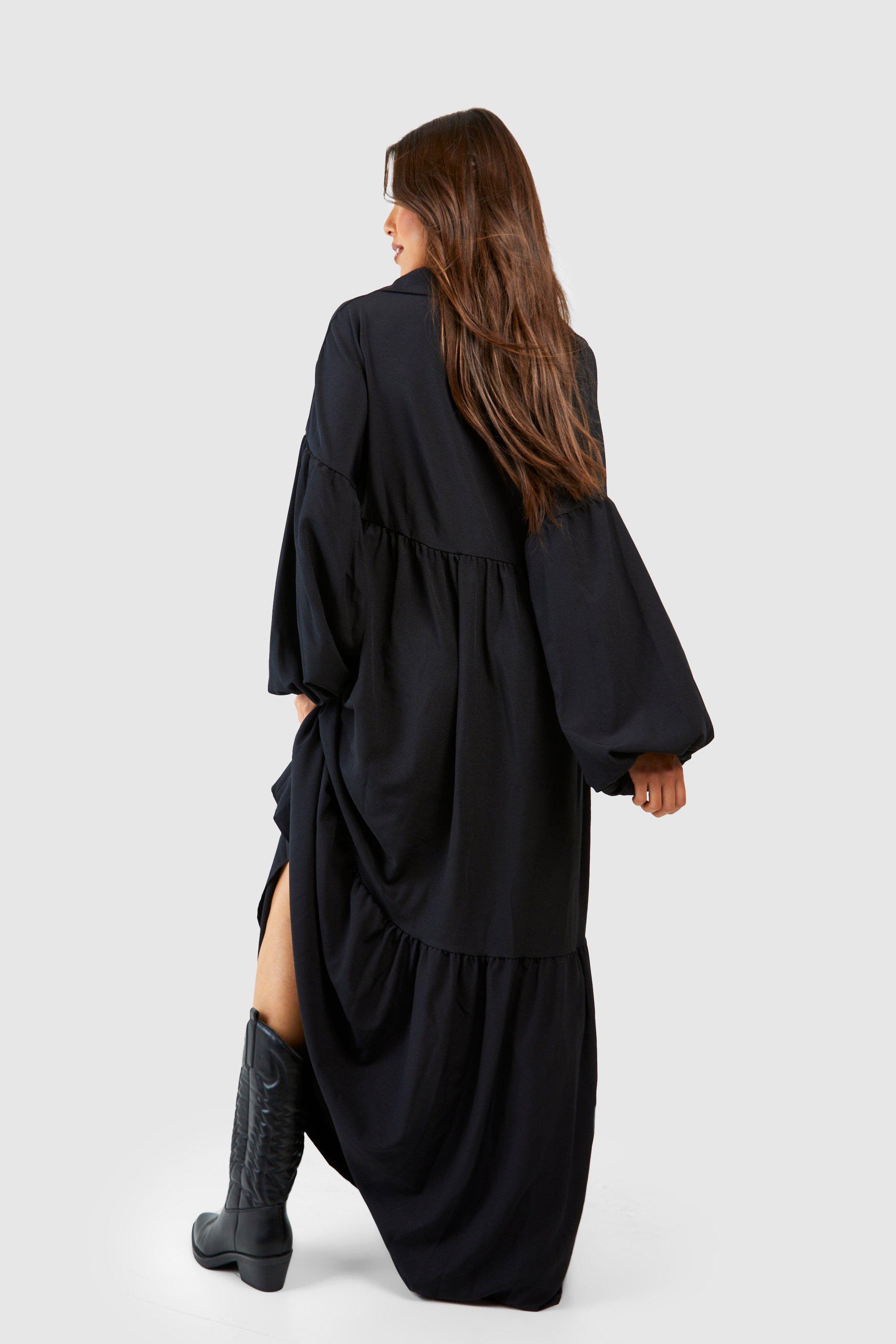 Oversized maxi best sale dress with pockets