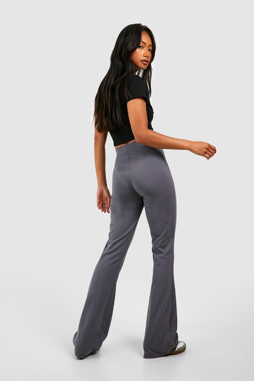 Comfort Flare Pants - Grey Marl