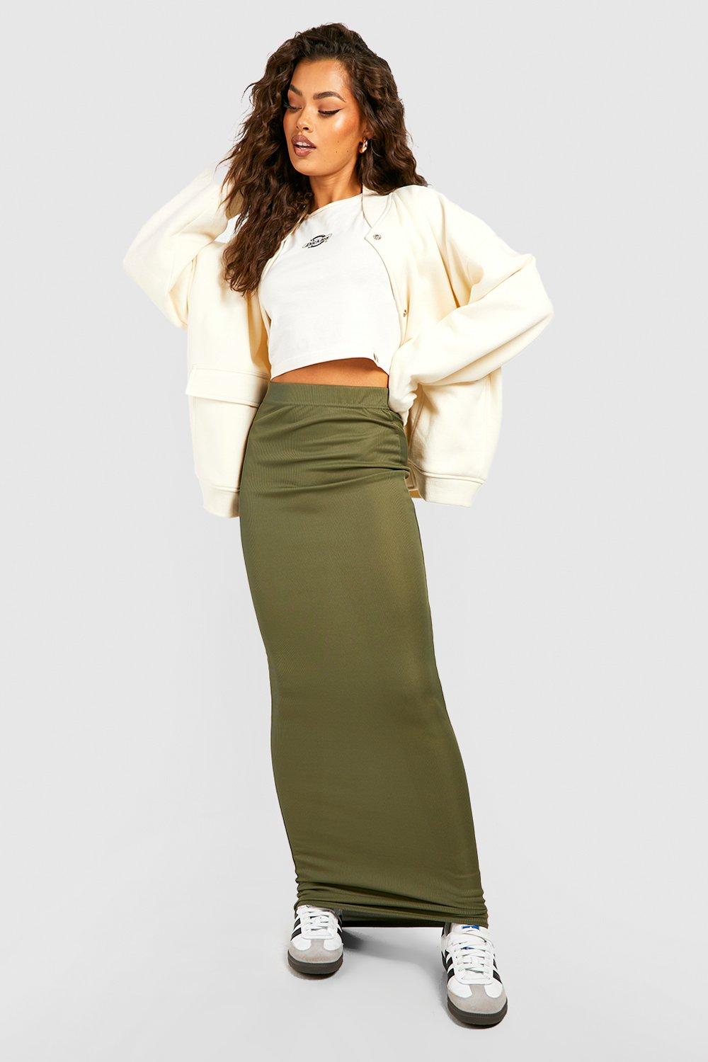 Long maxi hotsell bodycon skirt