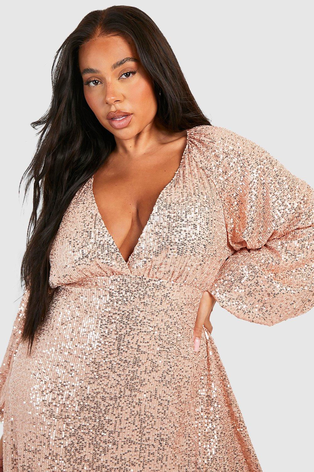 Rose gold outlet clothing plus size