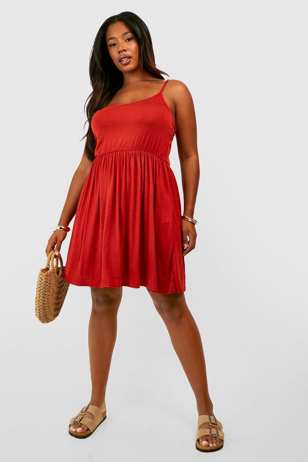 Boohoo knitted 2024 swing dress