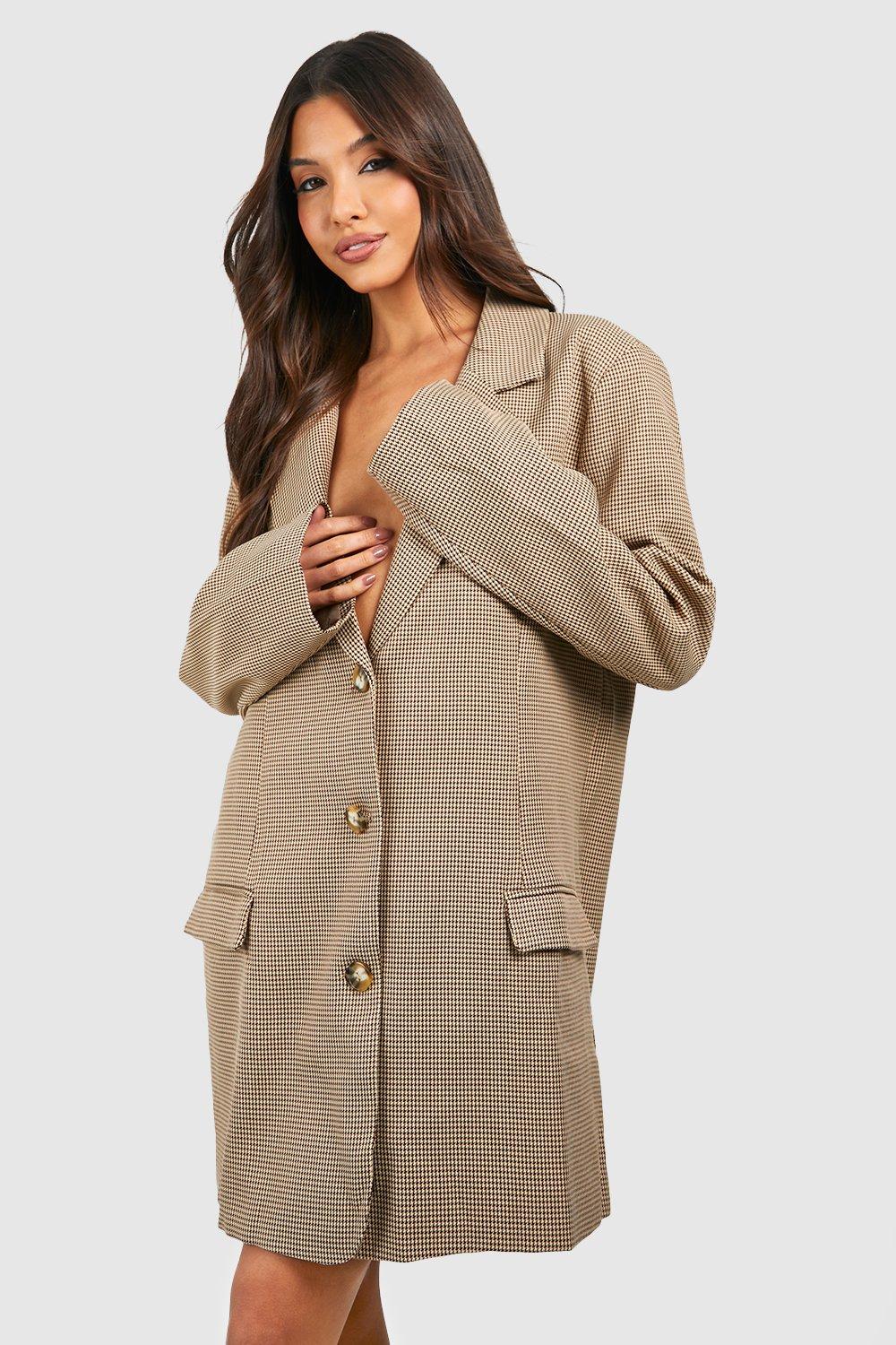 Robe blazer a discount carreaux