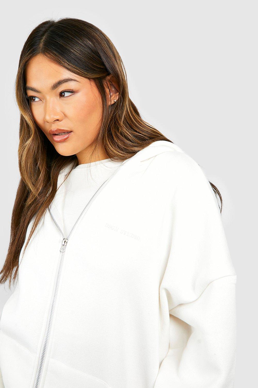 Boohoo zip sales up hoodie