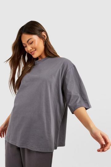 Oversized T-shirt charcoal