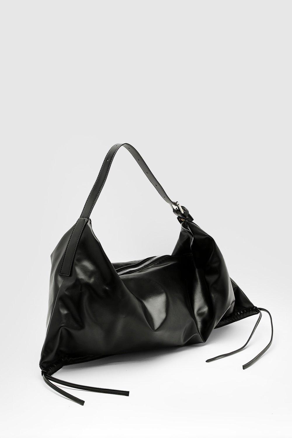 Buy AESTHER EKME Hobo Leather Shoulder Bag - Black At 30% Off