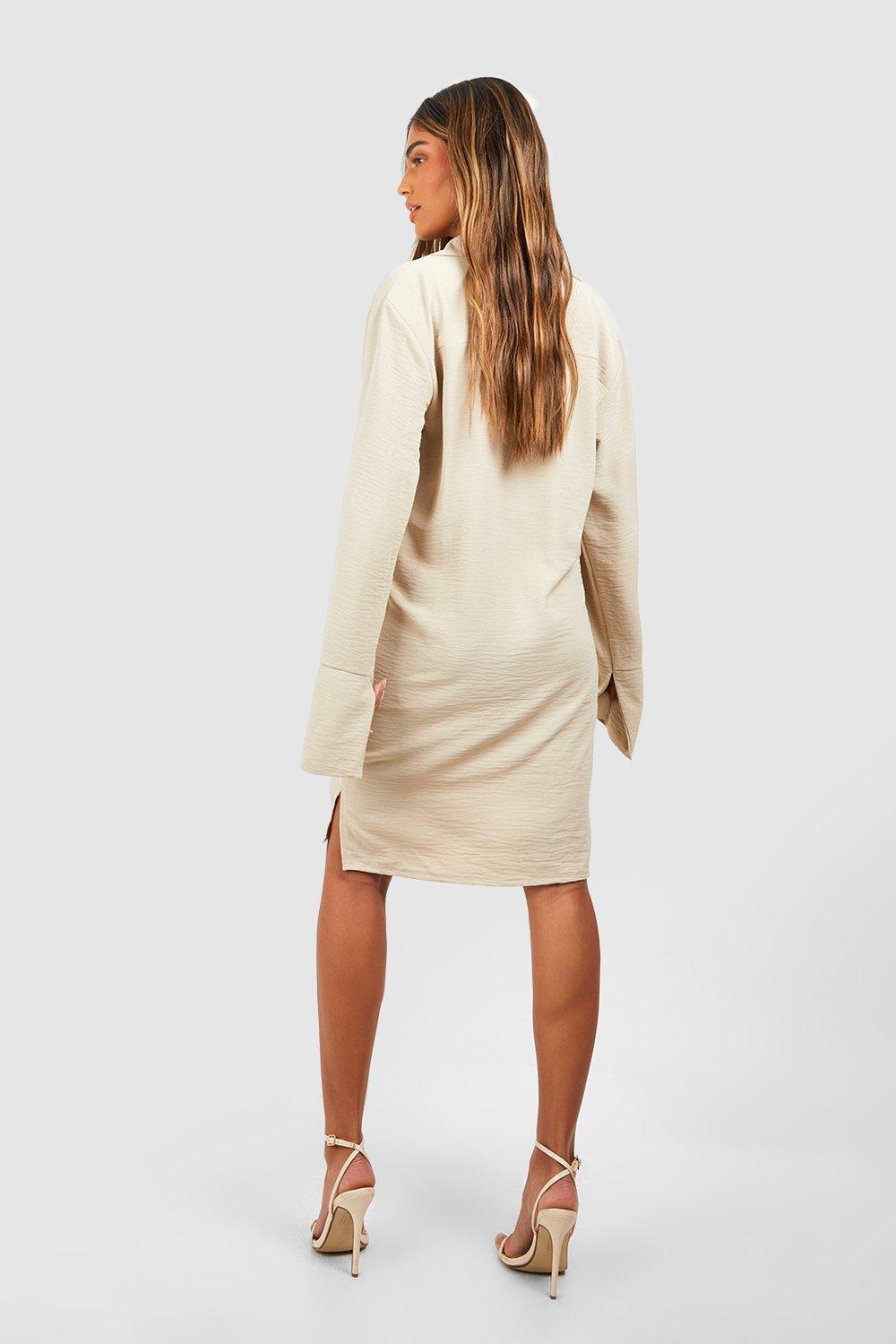 Boohoo hotsell suede dress