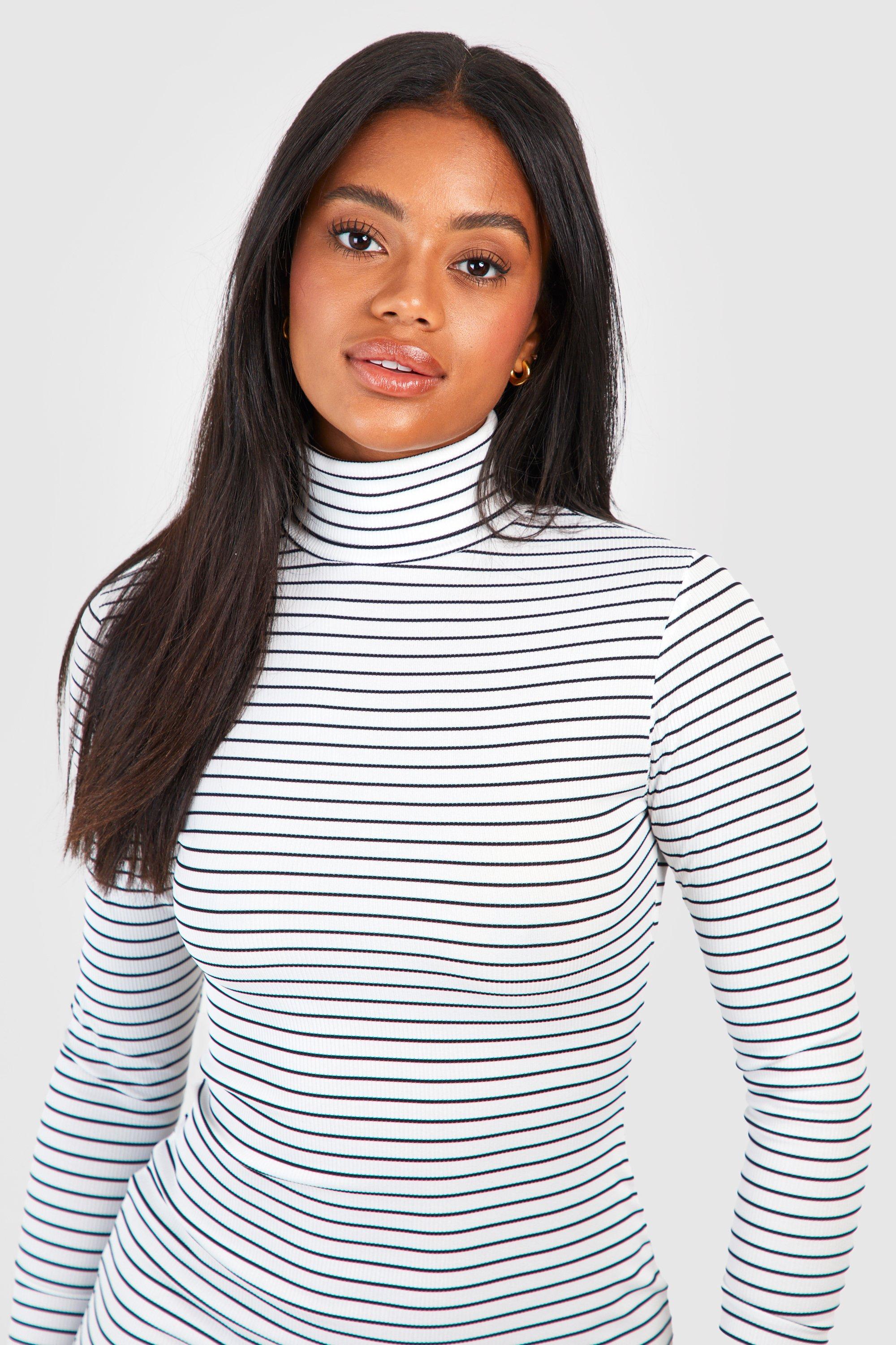 Boohoo white outlet turtleneck