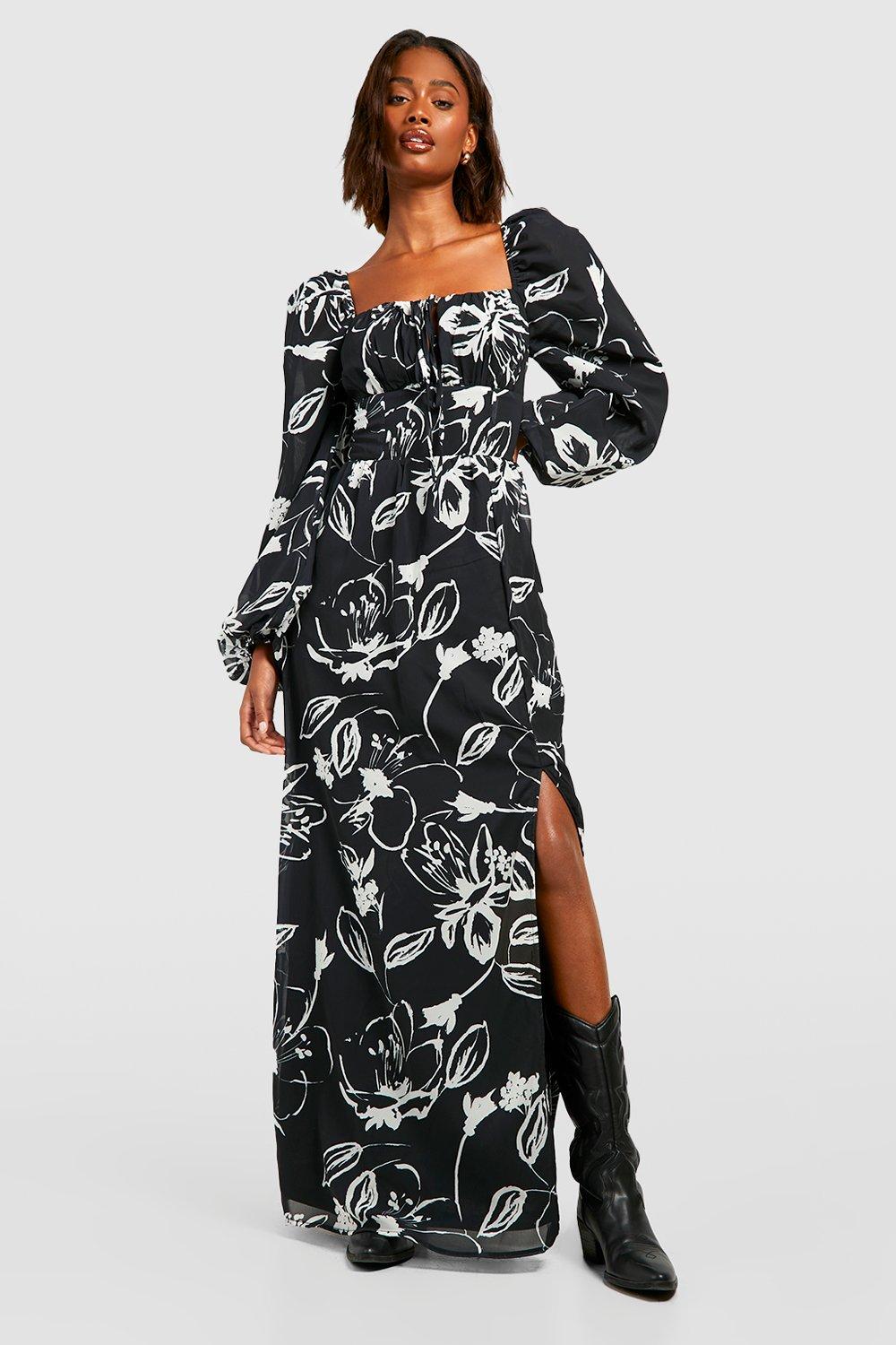 Boohoo milkmaid outlet dress