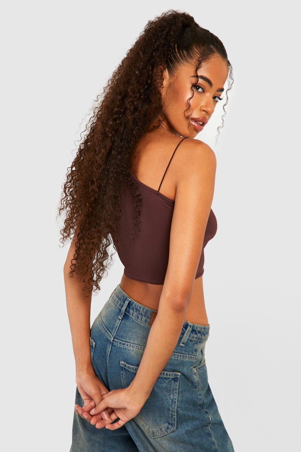 Slinky one best sale shoulder top