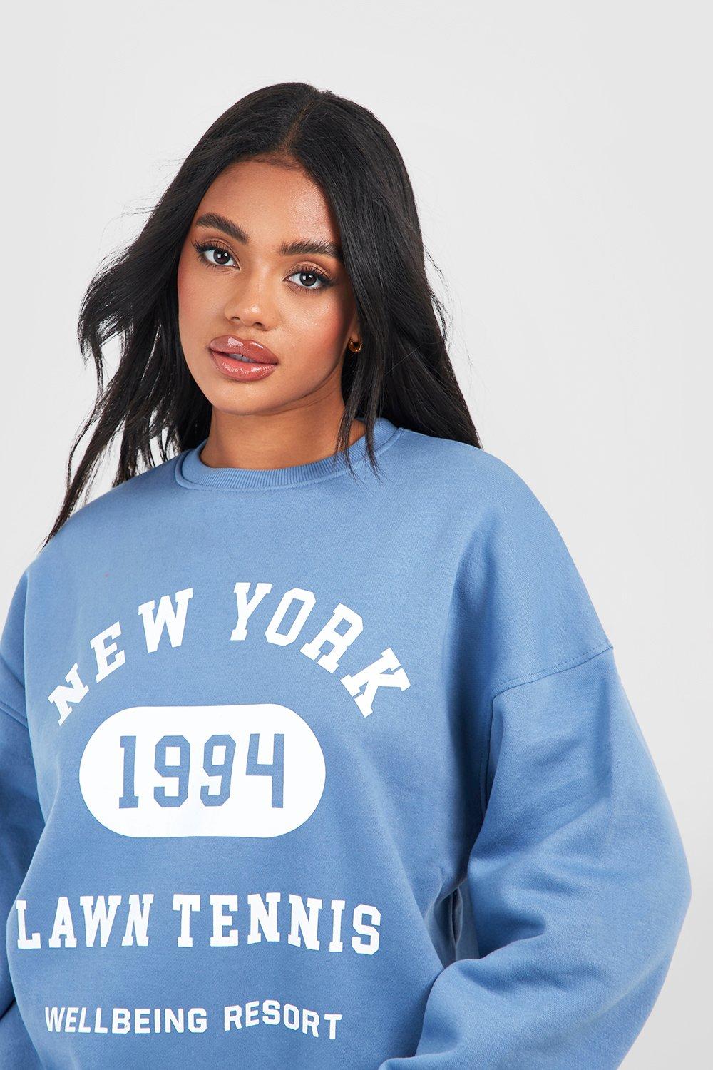 Boohoo discount tennis sweatshirt