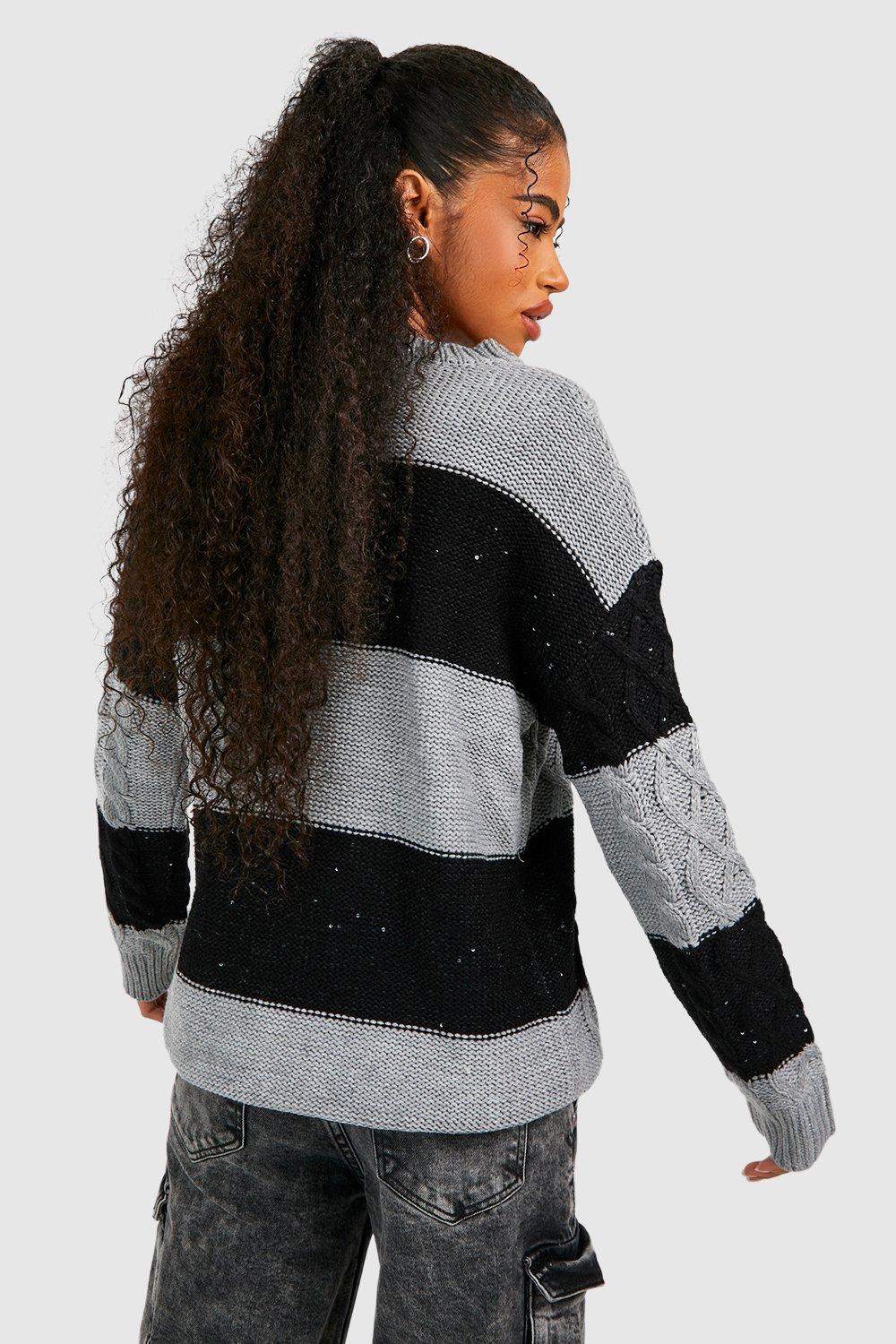 Longline knit sale jumper