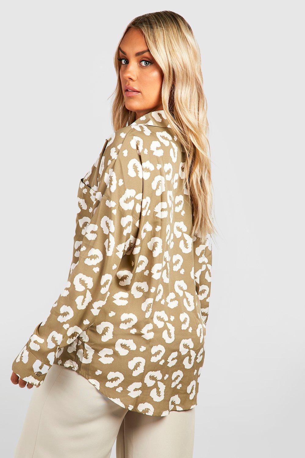 Boohoo animal hot sale print top