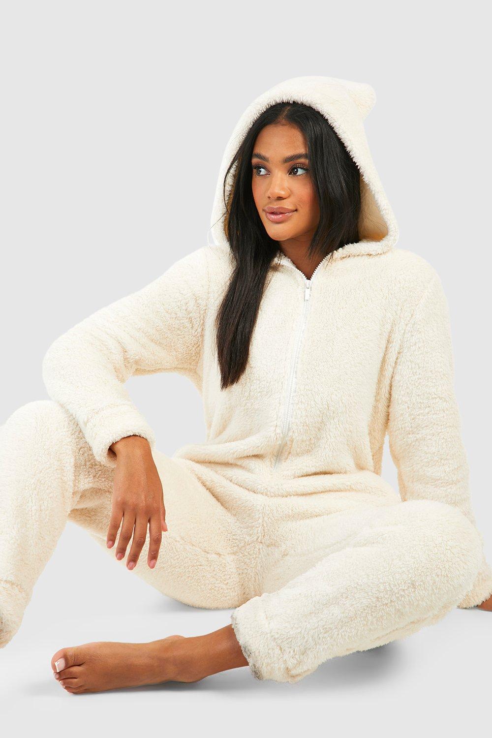 Fleece best sale onesie girl