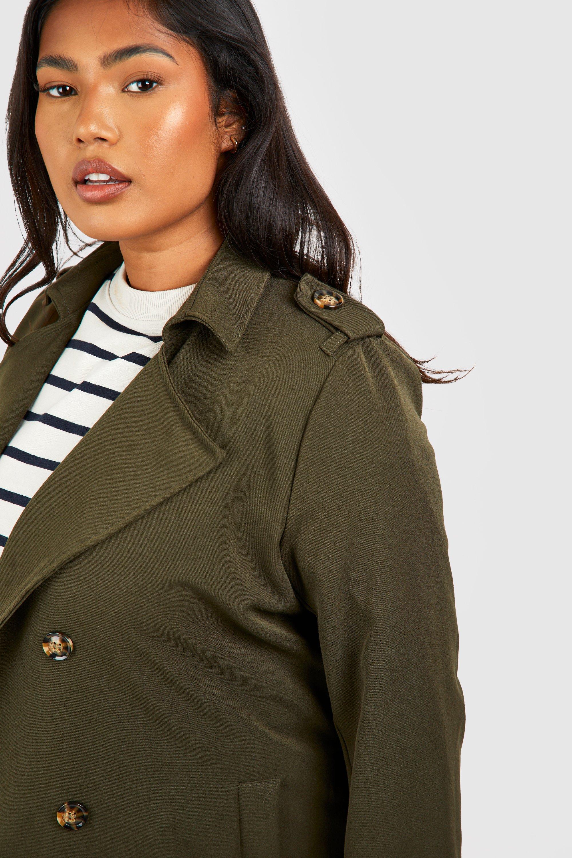 Trench femme grande discount taille pas cher