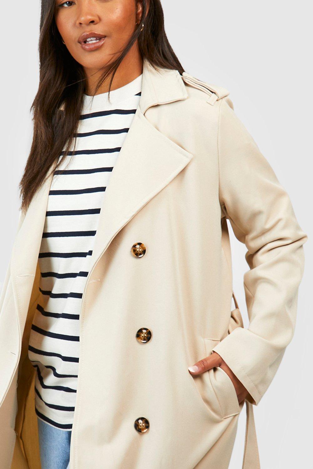 Beige peacoat clearance womens