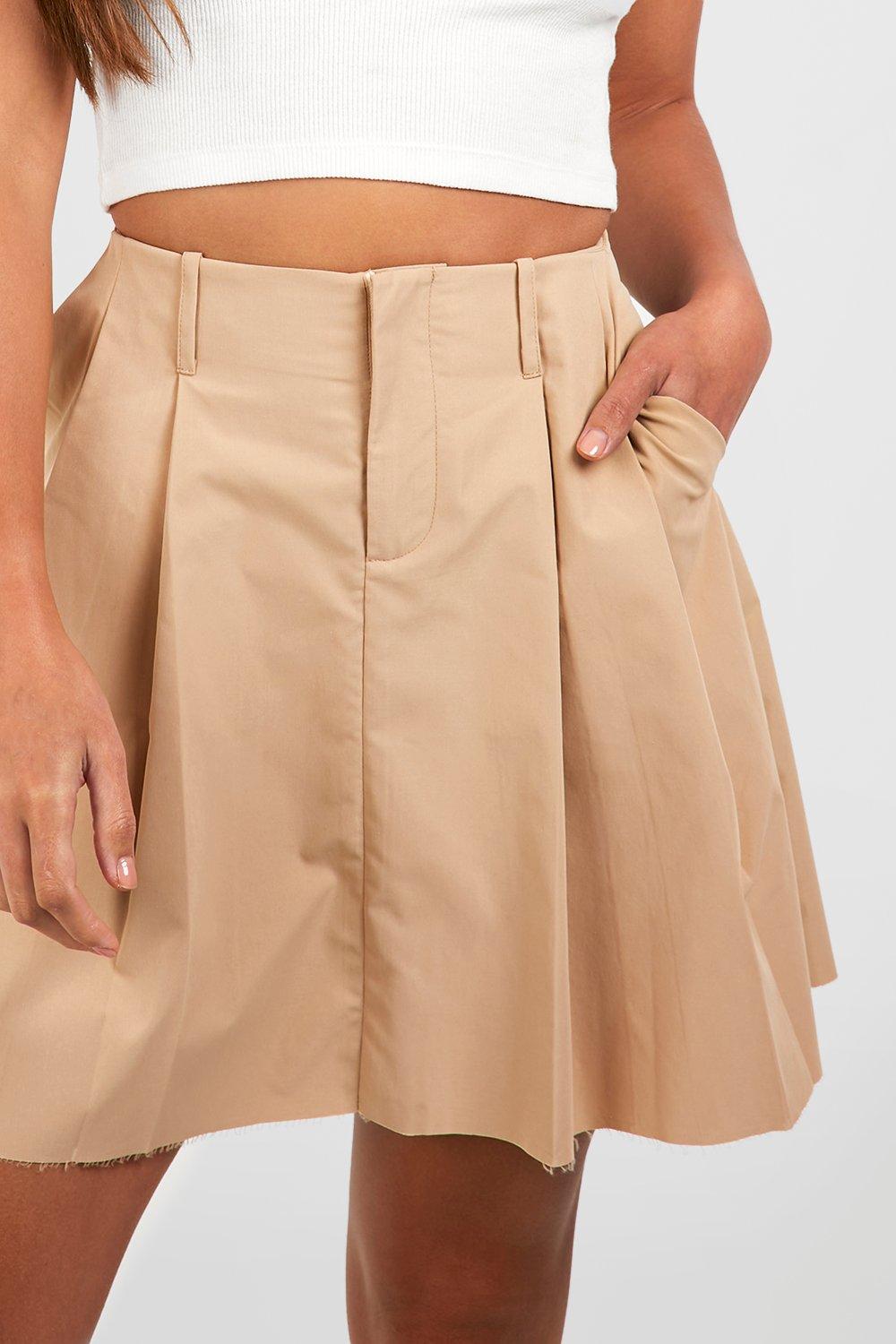 Mini skirt outlet pleated