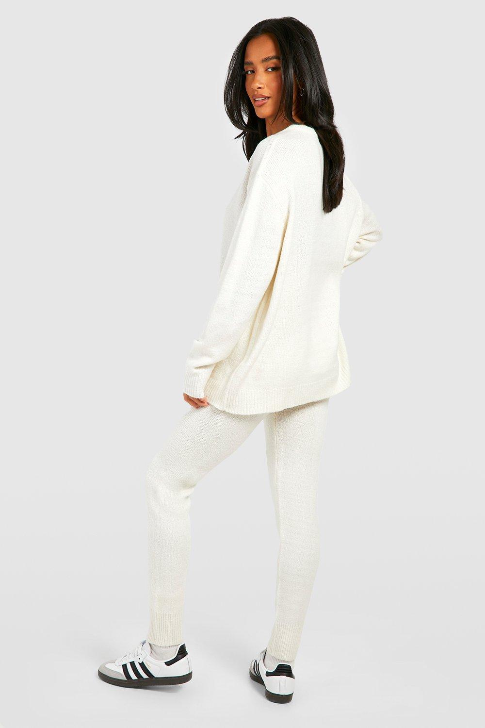 Boohoo best sale white tracksuit