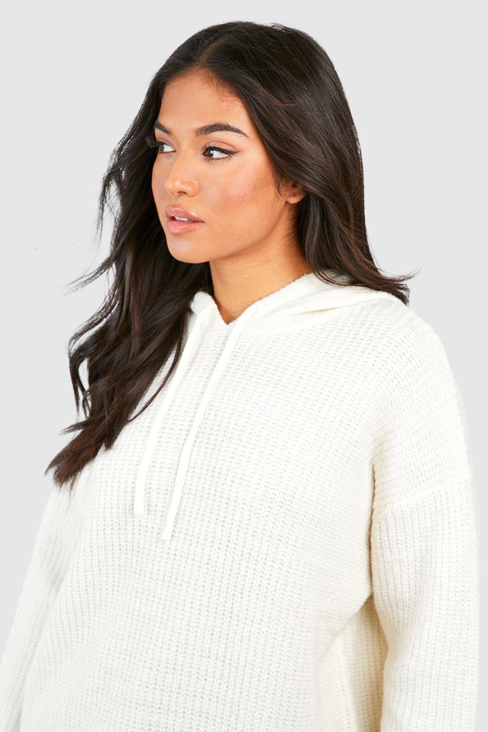 Petite on sale white hoodie