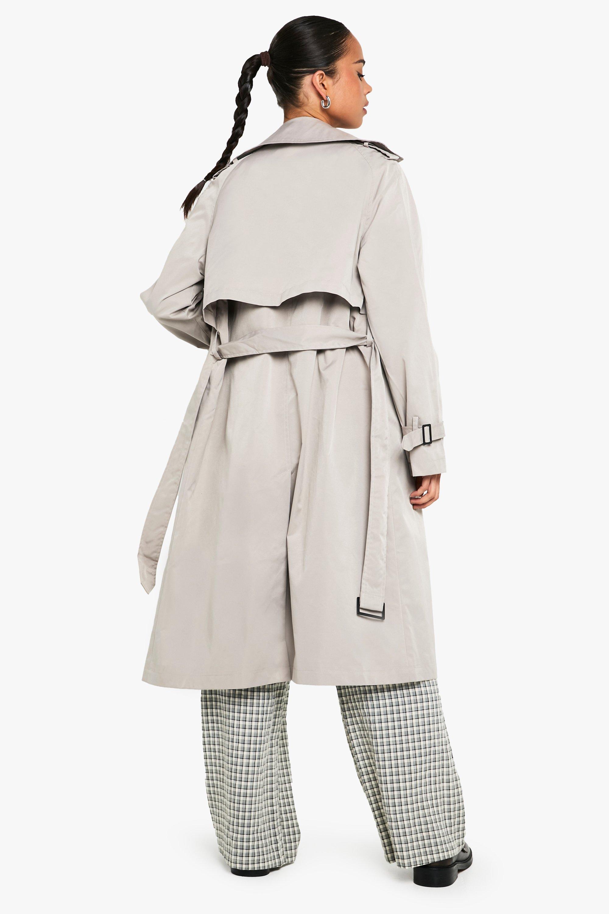 Double Breast Belted Trench Coat | boohoo