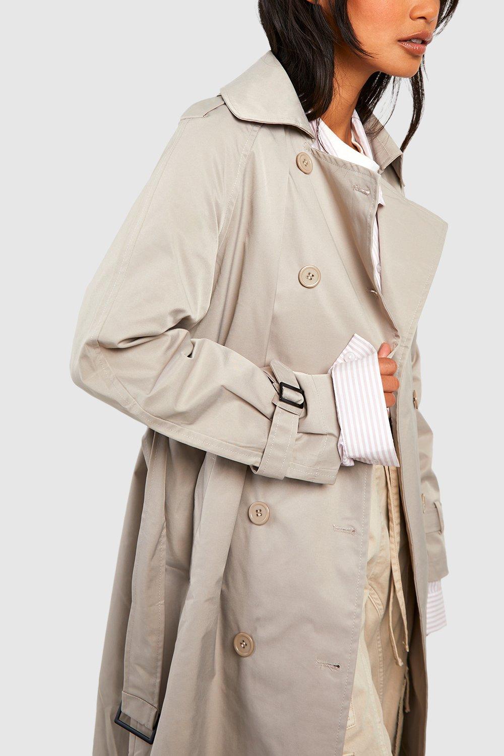 Double Breast Belted Trench Coat | boohoo NL