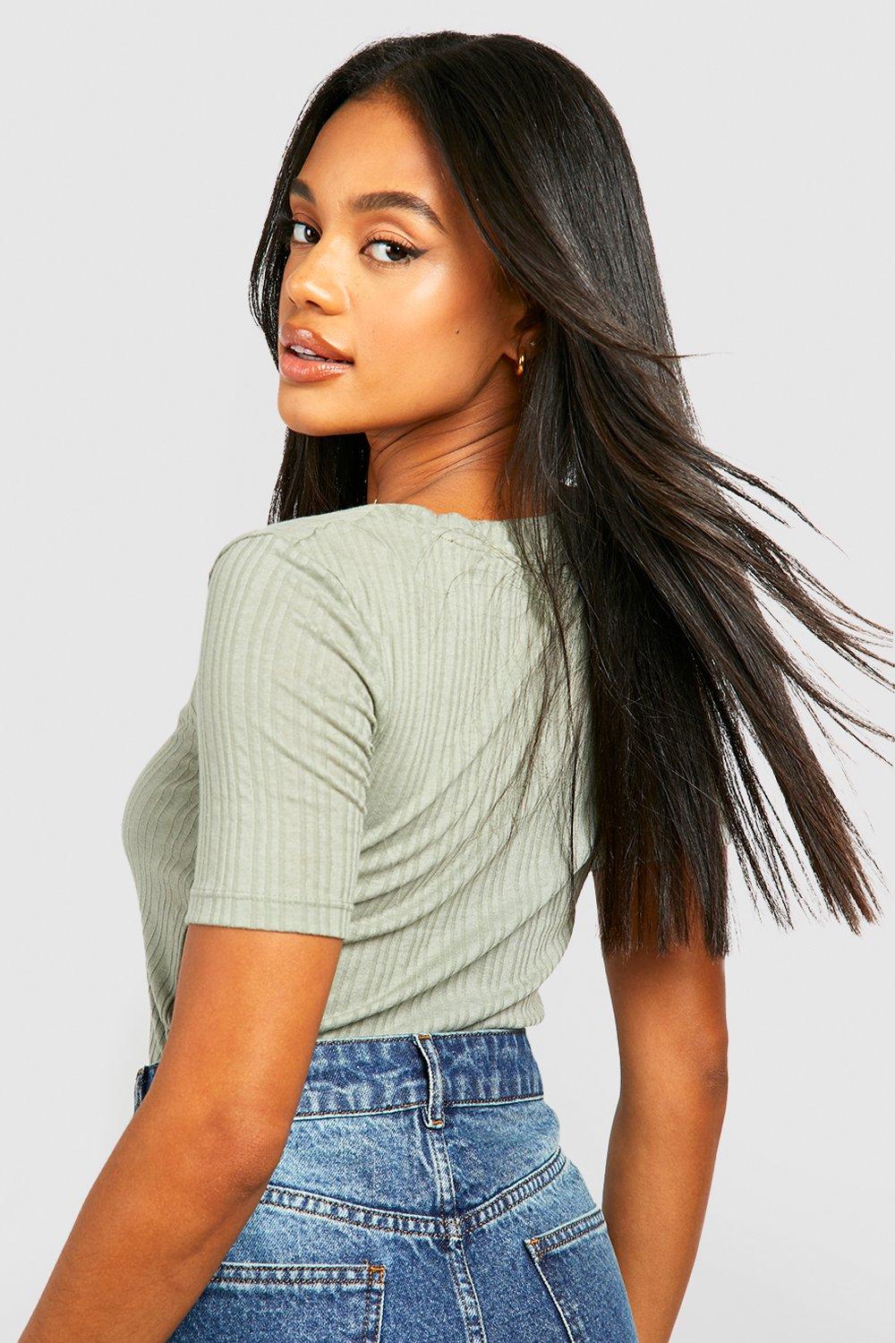 v neck short