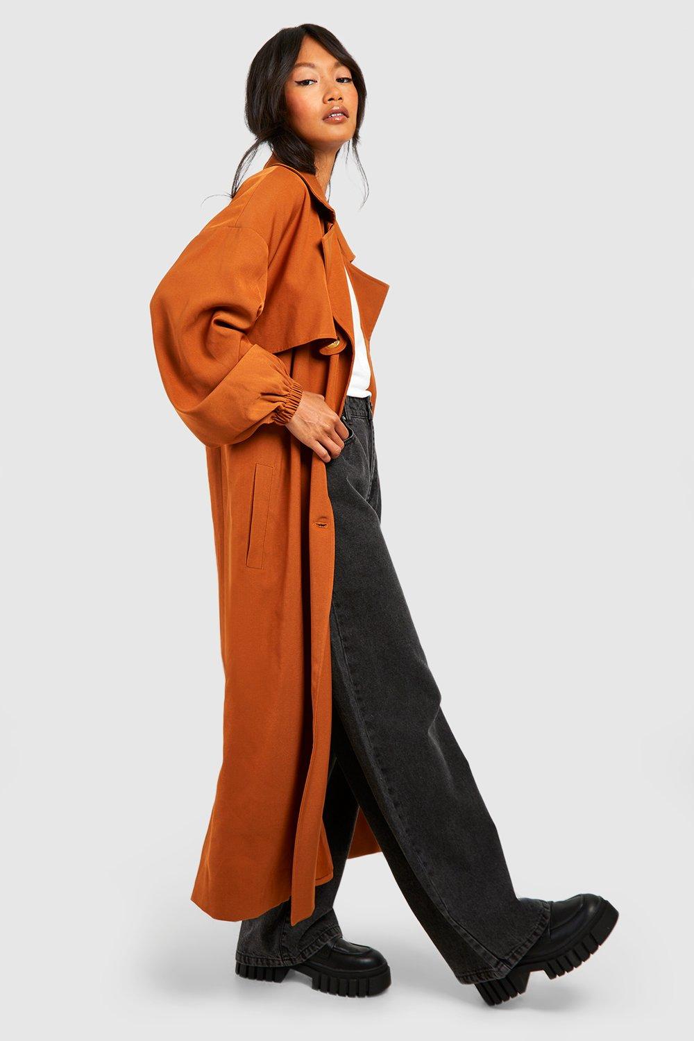 Rust duster clearance coat