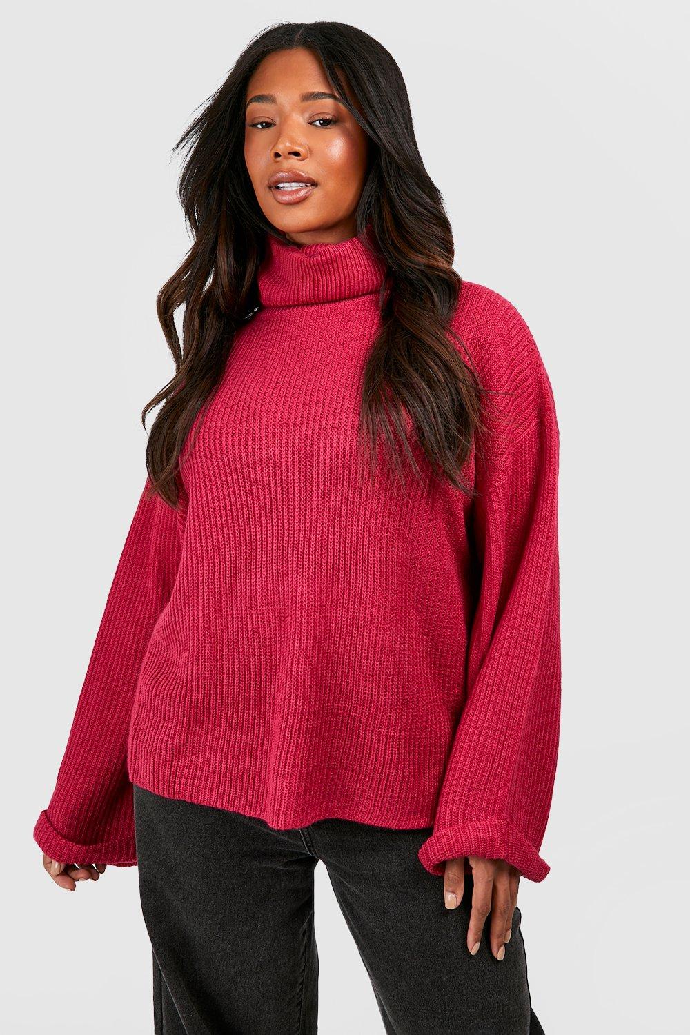 Plus size best sale jumpers boohoo