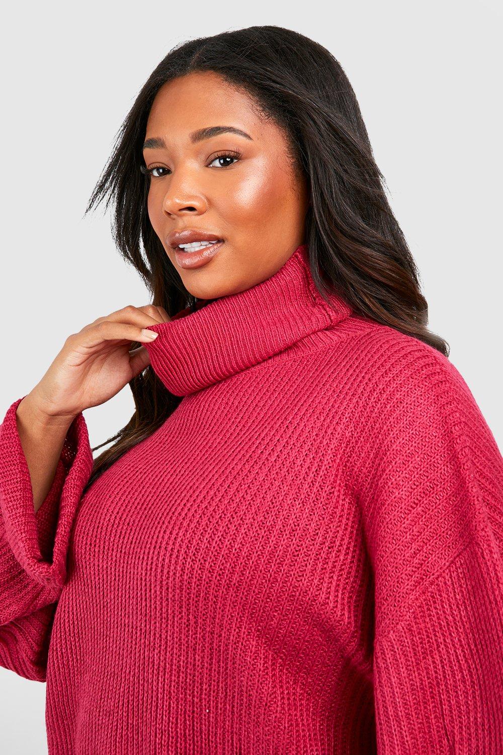 Plus size hot sale jumpers boohoo