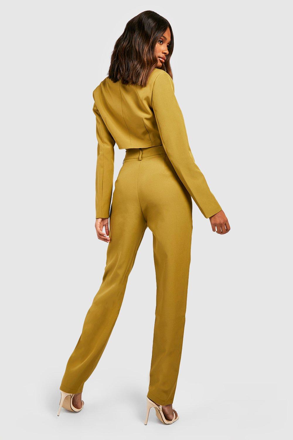 Mustard yellow hotsell women's dress pants