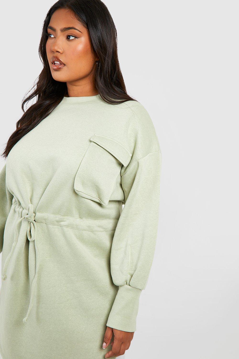 Boohoo hot sale sweat dress