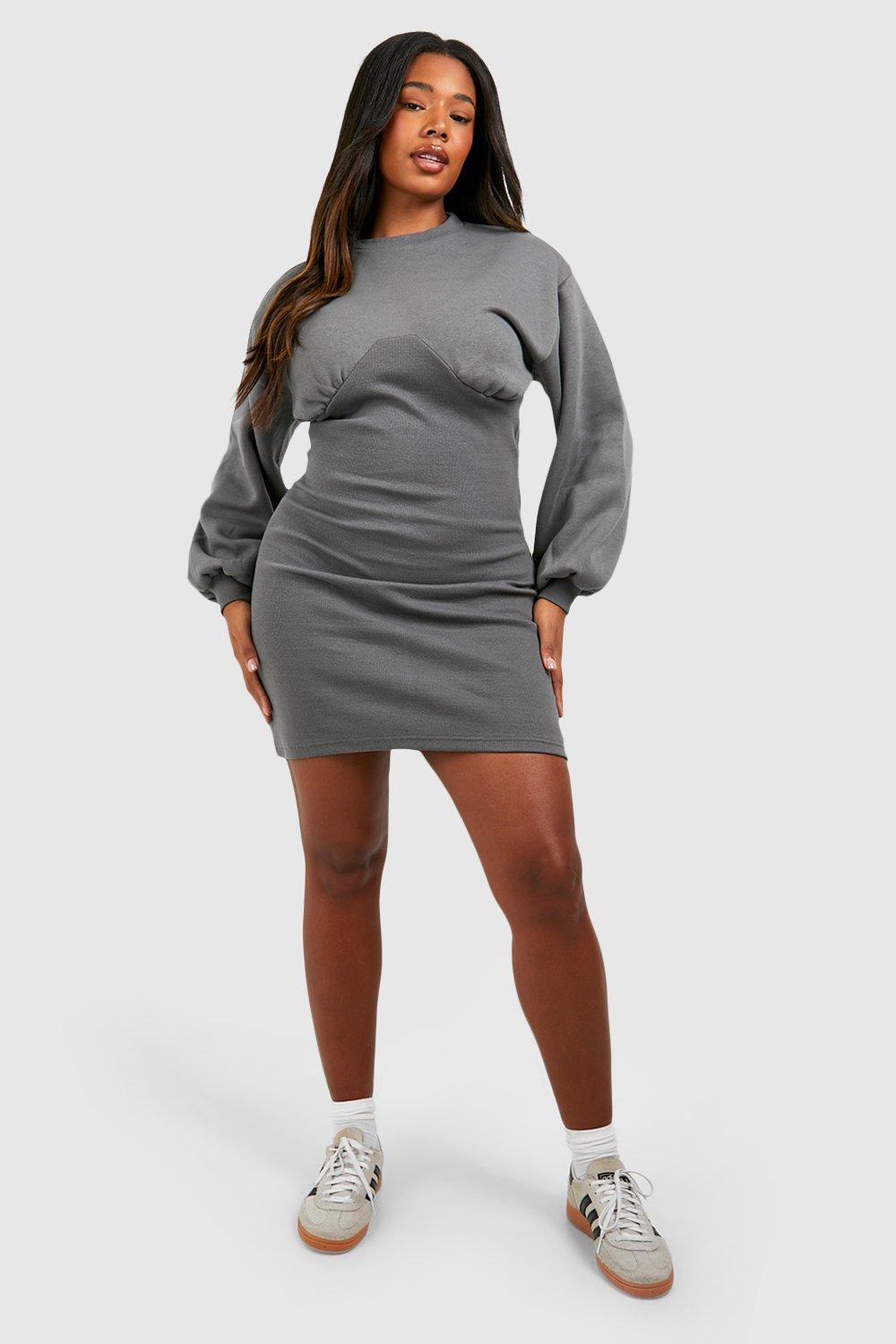 Boohoo 2024 sweat dress