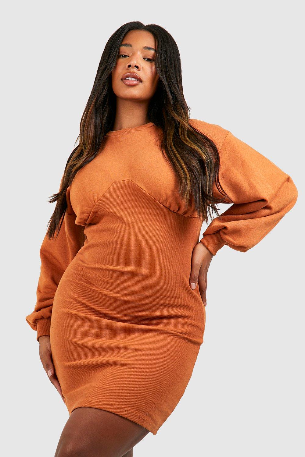 Boohoo on sale sweat dress