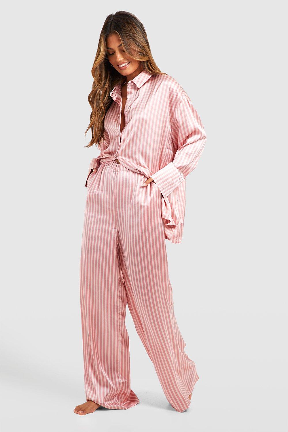 Oversized Poplin Pajama Set