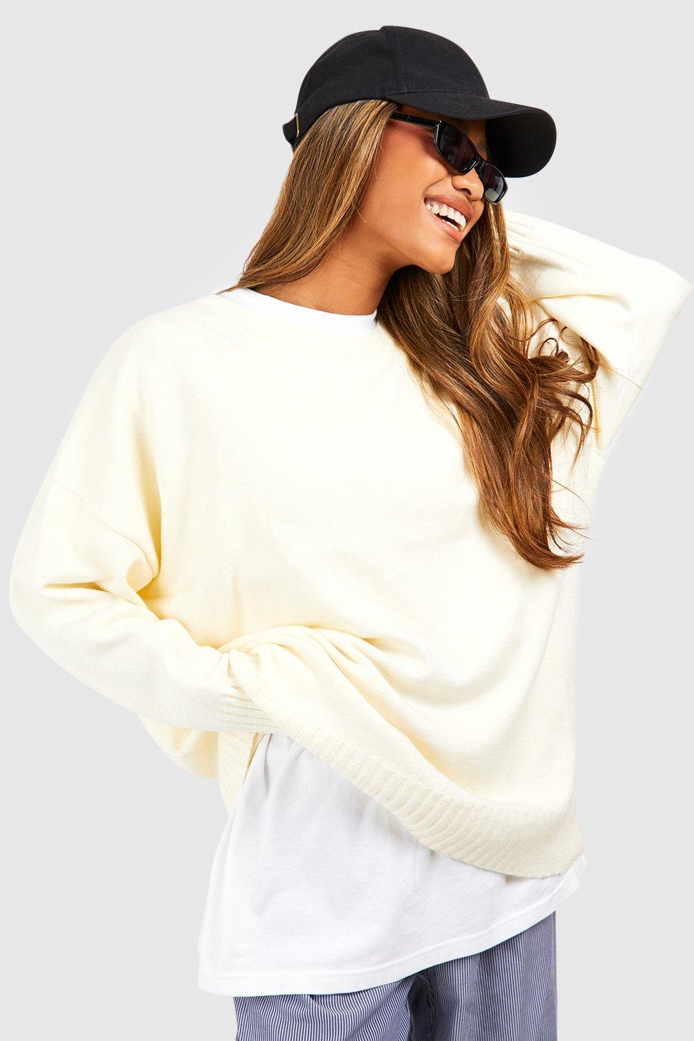 Boohoo oversized fashion sweater