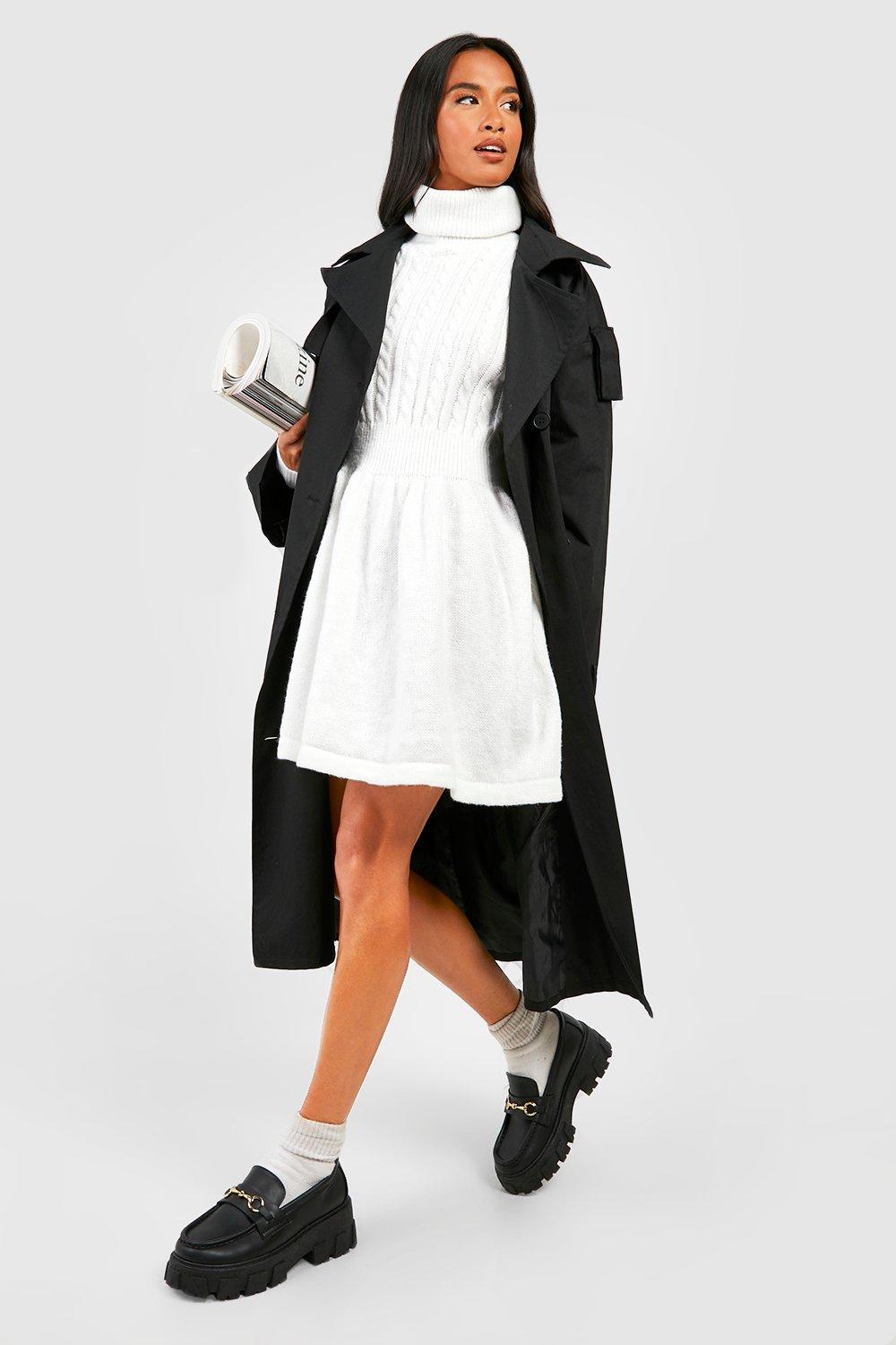 Skater on sale coat petite