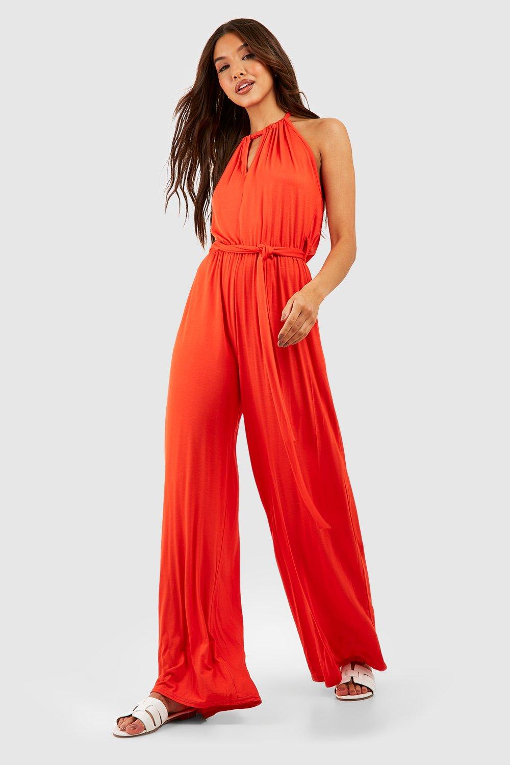 Womens jersey cheap jumpsuit uk