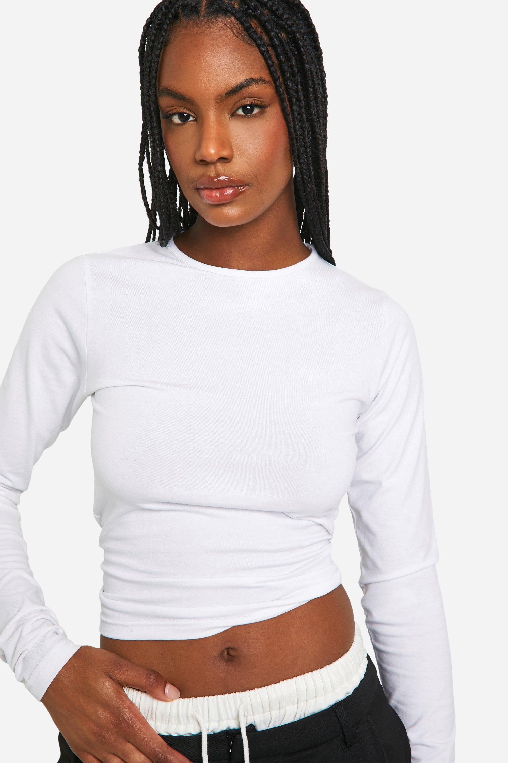 Long Sleeve Crew Neck Top