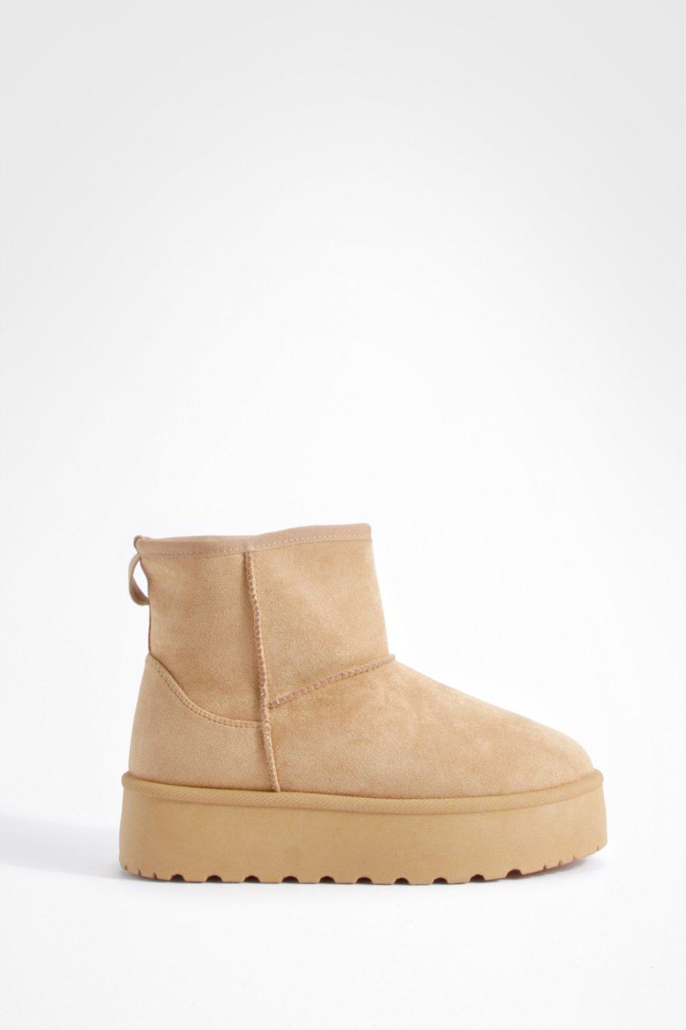 boohoo tan boots