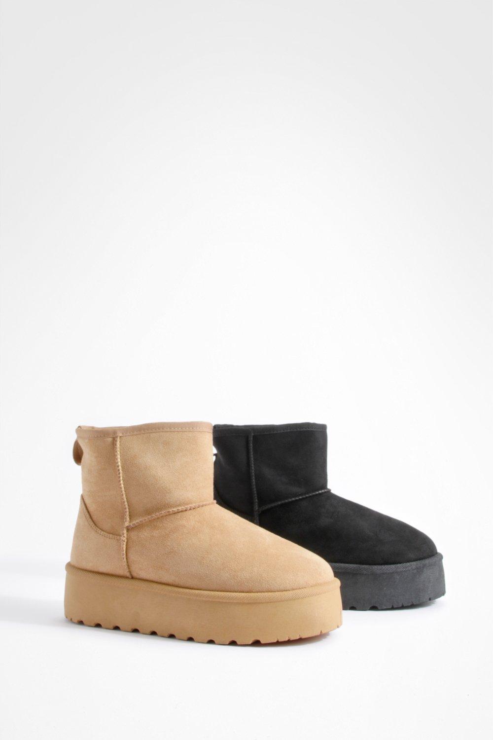 Boohoo best sale tan boots