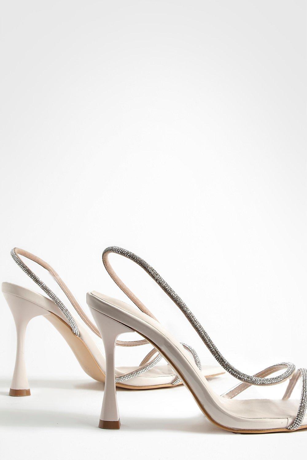 Embellished on sale nude heels