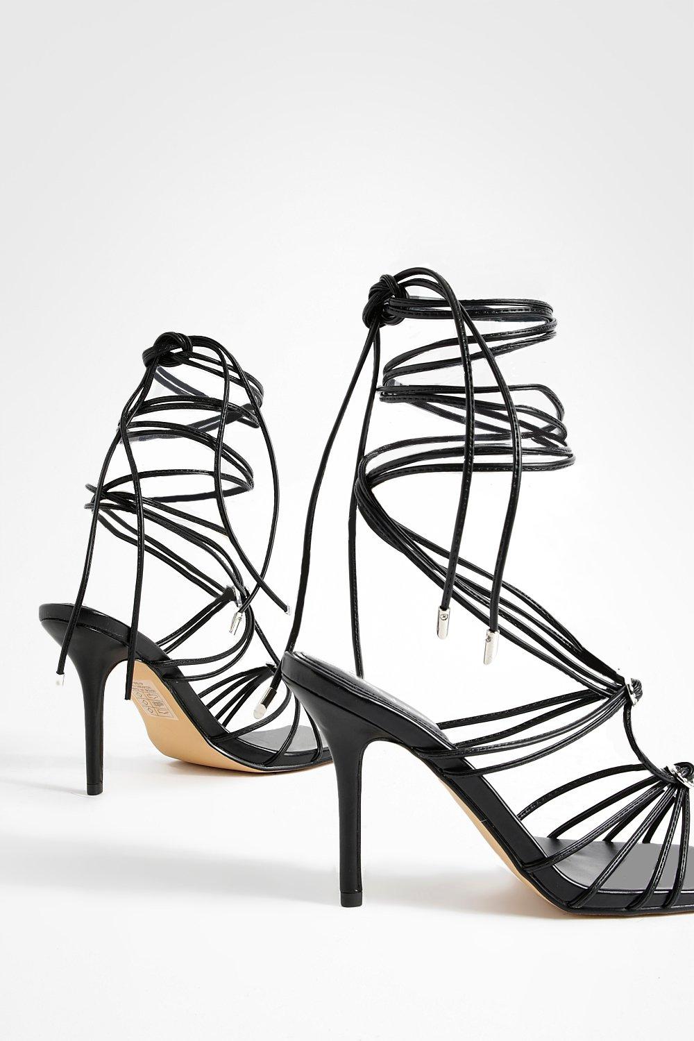 Wrap up high store heels